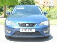 Used Seat Leon FR Sport 125 HP (91 kW) 2015 Blue Coupe