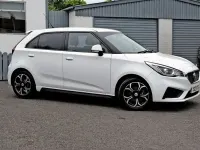 Used MG MG3 Excite 106 HP (77 kW) 2022 White Hatchback