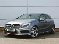 Used Mercedes A250 AMG 211 HP (155 kW) 2013 Mountain grey Hatchback