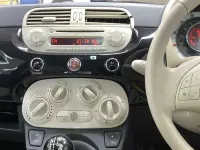 Used Fiat 500 Lounge 69 HP (50 kW) 2012 Black Hatchback