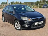 Used Ford Focus Zetec 100 HP (73 kW) 2009 Black Hatchback