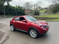 Used Nissan Juke Acenta Premium 110 HP (80 kW) 2014 Red SUV