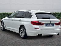 Used BMW 540 2017 White Estate