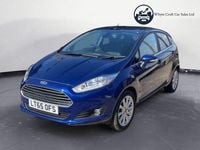 Used Ford Fiesta Titanium 2015 Blue Hatchback