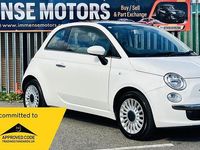 Used Fiat 500 Lounge 69 HP (50 kW) 2014 White Hatchback