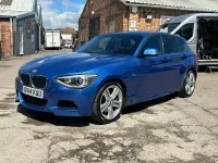Usado BMW 120 M Sport 2014 Azul Utilitario