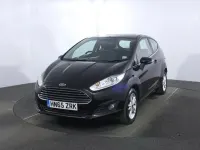 Used Ford Fiesta Zetec 100 HP (73 kW) 2015 Black Hatchback