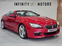 Used BMW 640 Cabriolet M Sport 2016 Red Cabriolet