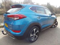 Used Hyundai Tucson Premium SE 185 HP (136 kW) 2016 Blue SUV