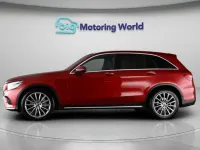 Used Mercedes GLC350 AMG line 258 HP (189 kW) 2018 Red SUV