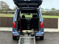 Used VW Caddy 102 HP (75 kW) 2018 Blue MPV