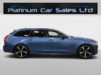 Used Volvo V90 R-Design 190 HP (139 kW) 2019 Blue Estate
