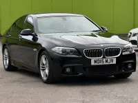 Used BMW 520 M Sport 2015 Black Sedan