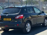 Used Nissan Qashqai N-TEC 106 HP (77 kW) 2010 Black SUV