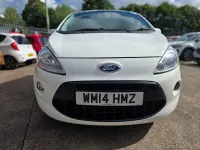 Used Ford Ka Metall 69 HP (50 kW) 2014 White Hatchback