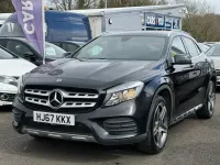 Used Mercedes GLA220 AMG line 177 HP (130 kW) 2017 Black SUV