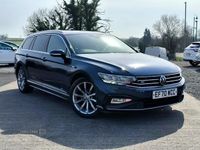 Used VW Passat R-line 150 HP (110 kW) 2021 Blue Estate