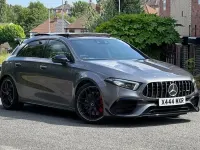 Used Mercedes A45 AMG 421 HP (309 kW) 2021 Grey Hatchback