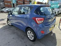 Used Hyundai i10 SE 66 HP (48 kW) 2016 Blue Hatchback