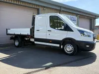 Begagnad Ford Transit 130 HK (95 kW) 2022 Vit Cab