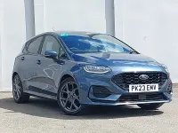 Used Ford Fiesta ST-Line 100 HP (73 kW) 2023 Blue Hatchback