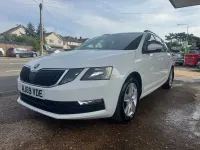 Used Skoda Octavia SE 150 HP (110 kW) 2019 White Estate