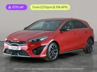 Used Kia Ceed GT-Line 160 HP (117 kW) 2023 Red Hatchback