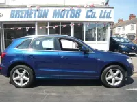 Used Audi Q5 S-Line 147 HP (108 kW) 2013 Blue SUV