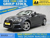 Used Audi A3 Cabriolet S-Line 150 HP (110 kW) 2016 Grey Cabriolet