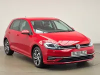Used VW Golf VII Edition 150 HP (110 kW) 2020 Red Hatchback