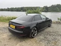 Used Audi A4 Black Edition 150 HP (110 kW) 2017 Black Sedan