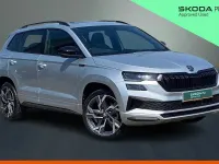 Used Skoda Karoq SportLine 150 HP (110 kW) 2025 Brilliant silver metallic SUV