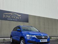 Used Skoda Karoq SE 150 HP (110 kW) 2019 Blue SUV