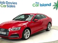 Used Audi A5 S-Line 190 HP (139 kW) 2018 Red Coupe