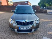Used Skoda Yeti GreenLine 105 HP (77 kW) 2012 Brown SUV