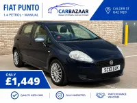 Used Fiat Grande Punto 2010 Blue Hatchback