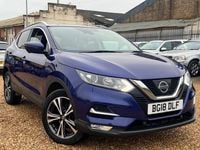 Used Nissan Qashqai N-Connecta 110 HP (80 kW) 2018 Blue SUV