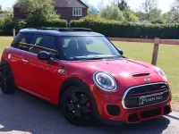Begagnad Mini John Cooper Works Hatch 2015 Röd Halvkombi