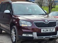 Used Skoda Yeti SE 105 HP (77 kW) 2014 Maroon SUV