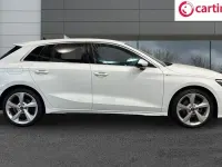 Used Audi A3 Sportback S-Line 150 HP (110 kW) 2023 White Hatchback