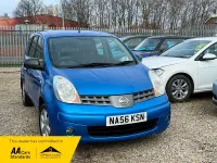 Used Nissan Note SE 110 HP (80 kW) 2006 Blue Hatchback