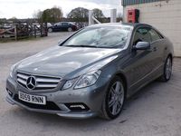 Begagnad Mercedes E350 2009 Silver Sportkupé