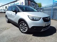 Used Vauxhall Crossland X S 110 HP (80 kW) 2017 Silver SUV