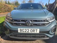 Used VW T-Roc R-line 150 HP (110 kW) 2022 Blue SUV