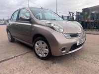 Used Nissan Micra Acenta 79 HP (58 kW) 2009 Beige Hatchback
