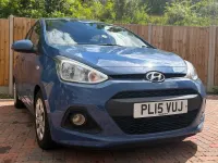 Used Hyundai i10 SE 2015 Blue Hatchback
