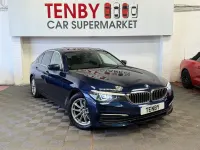 Used BMW 520 2017 Blue Sedan