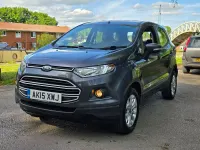 Used Ford Ecosport Zetec 125 HP (91 kW) 2015 Grey SUV