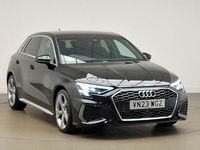 Used Audi A3 S-Line 110 HP (80 kW) 2023 Black Sedan