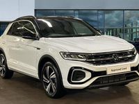 New VW T-Roc R-line 150 HP (110 kW) 2025 Pure white / black SUV